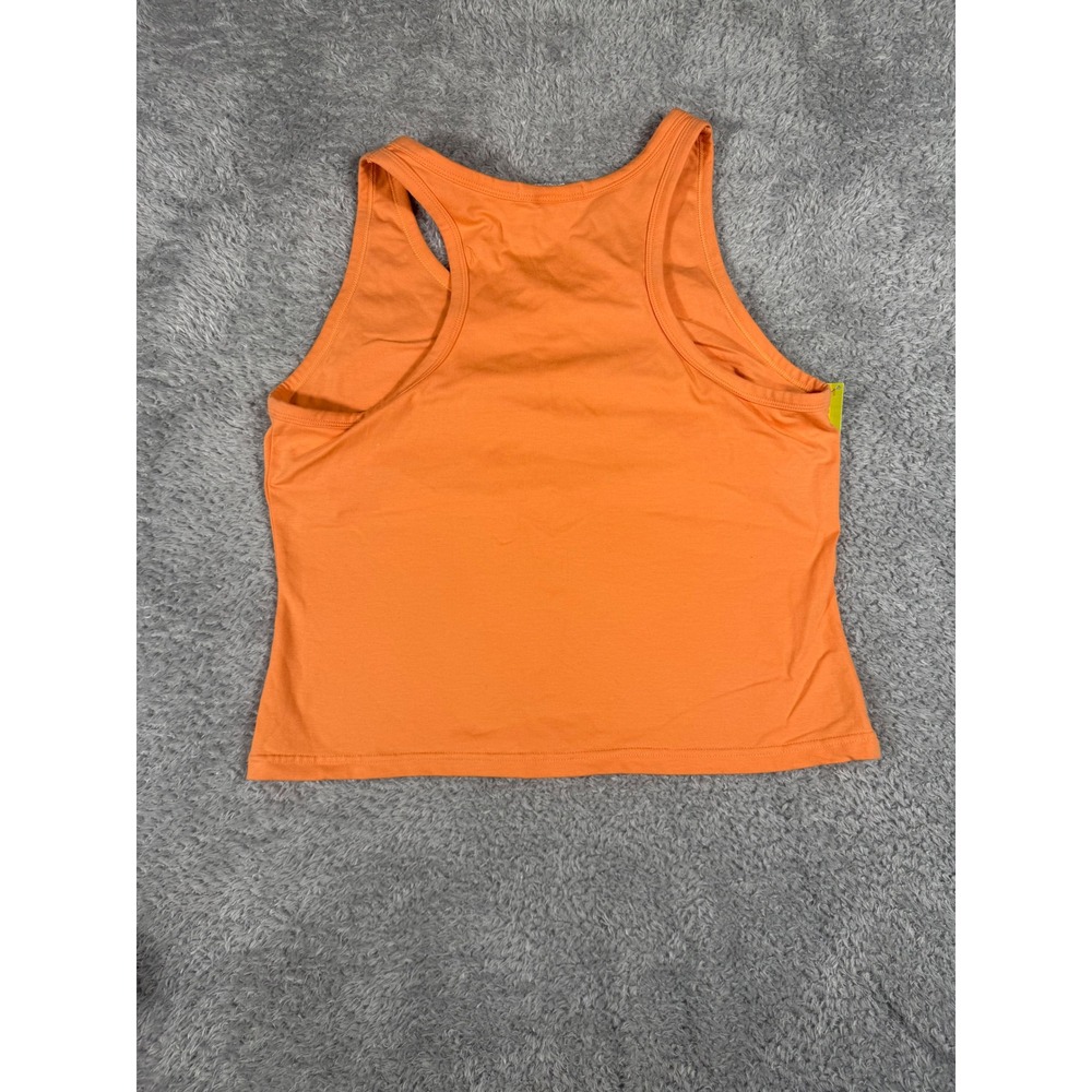 Old Navy Tank Top Women XL y2k NEW Built-in Shelf Bra Racerback Stretch Basic - Picture 5 of 9